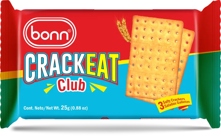 Bonn Crackeat Club Crackers, 25 g