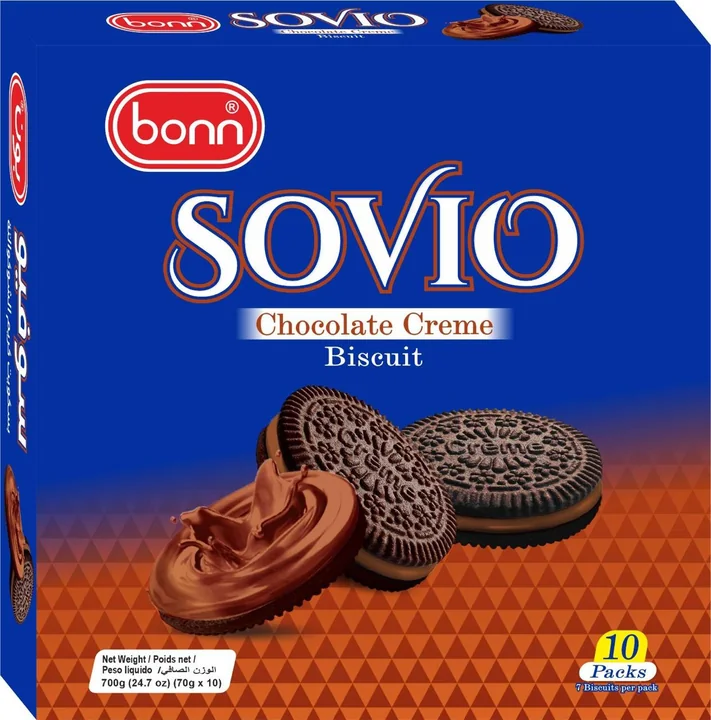Bonn Sovio Chocolate Creme Biscuit