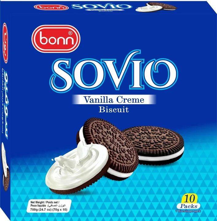 Bonn Sovio Vanilla Creme Biscuit