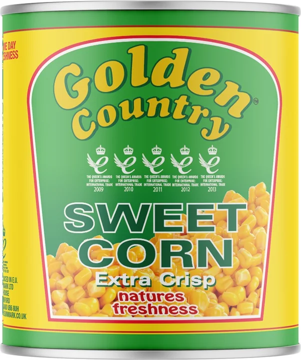 Golden Country Extra Crisp Sweet Corn, 12 × 340 g