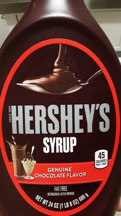 Hershey's Chocolate Syrup, 24 × 24.0 oz