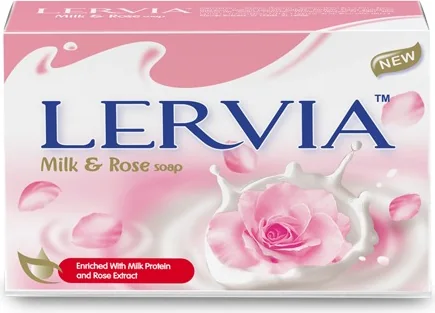 Lervia Bar Soap - Rose, 72 × 90 g