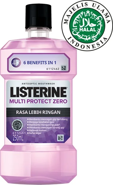 Listerine Multi Protect Zero, 12 × 500 ml