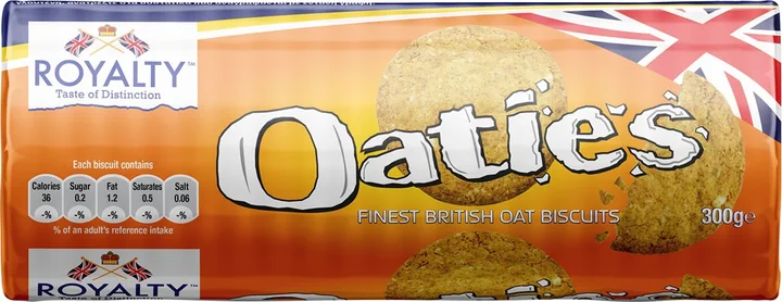 Royalty Oaties Biscuits, 18 × 300 g