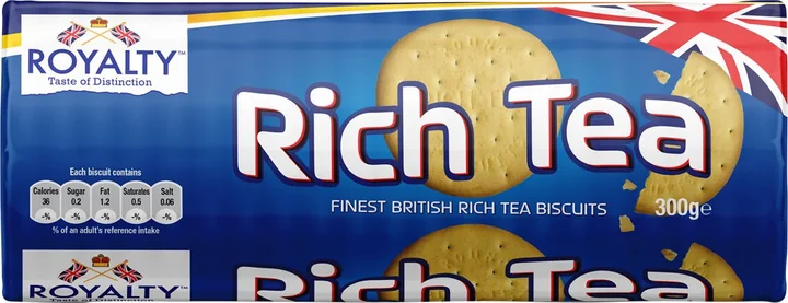 Royalty Rich Tea Biscuits, 20 × 300 g