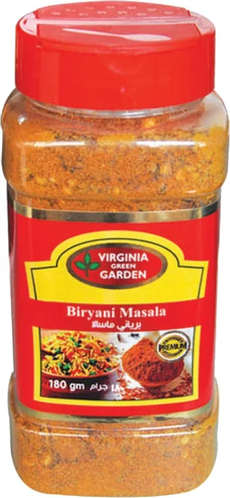 Virginia Green Garden Biryani Masala Powder, 24 × 180 g