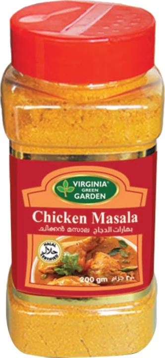 Virginia Green Garden Chicken Masala Powder, 24 × 200 g
